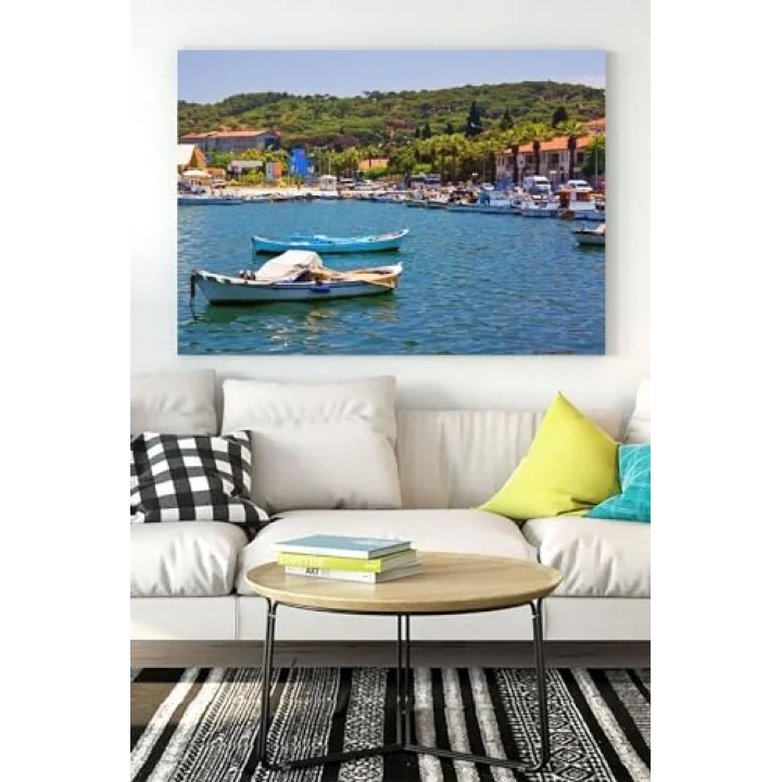 (pster15136) Ayvalık Manzara Kanvas Tablo 3 40 x 60