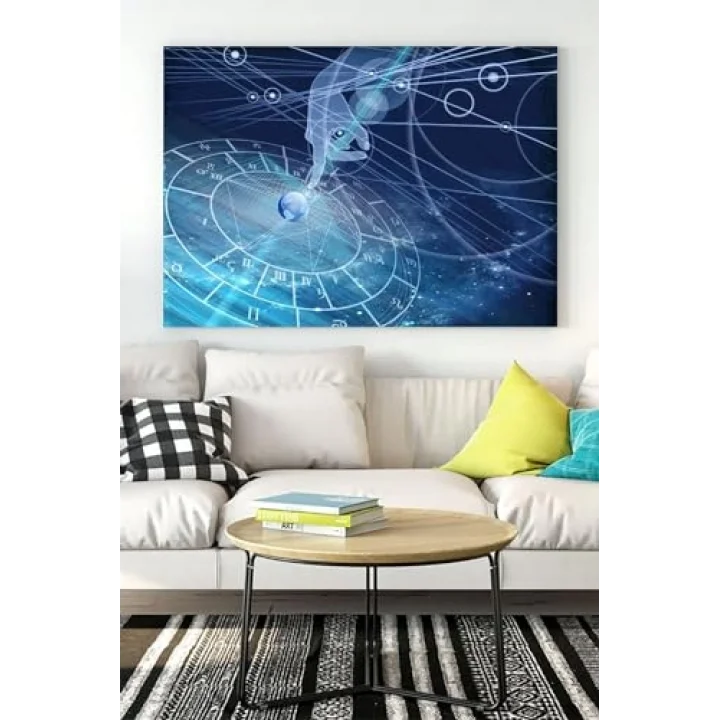 (pster15361) Bilimsel Kanvas Tablo 50 x 70