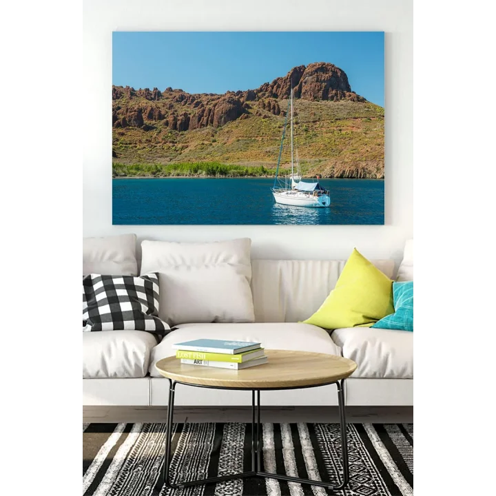 (pster15656) Datça Manzara Kanvas Tablo 30 x 40