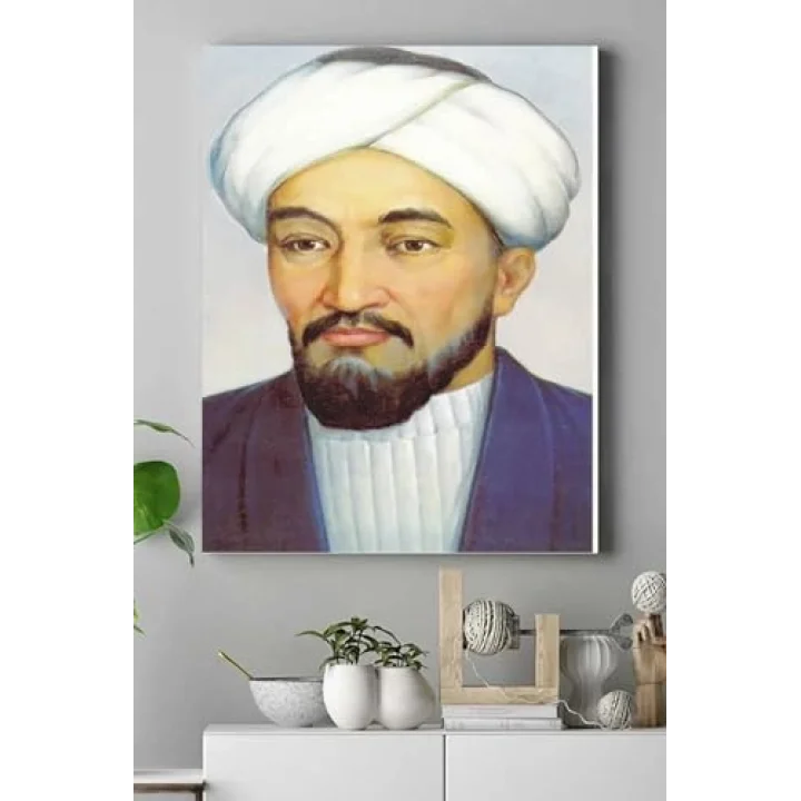 (pster16005) Farabi Bilimsel Kanvas Tablo 50 x 70