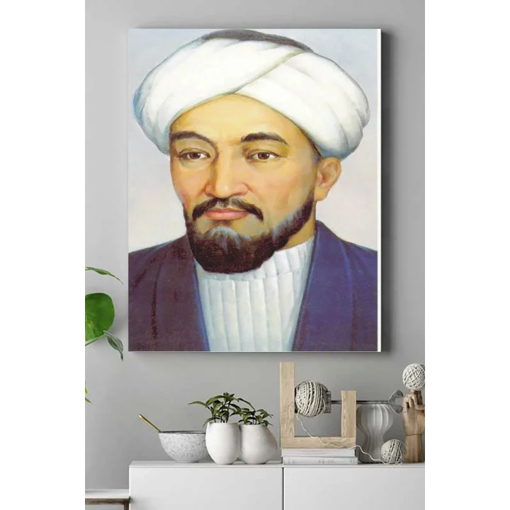 (pster16005) Farabi Bilimsel Kanvas Tablo 50 x 70