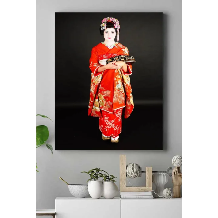 (pster16342) Japonya Manzara Kanvas Tablo 50 x 70