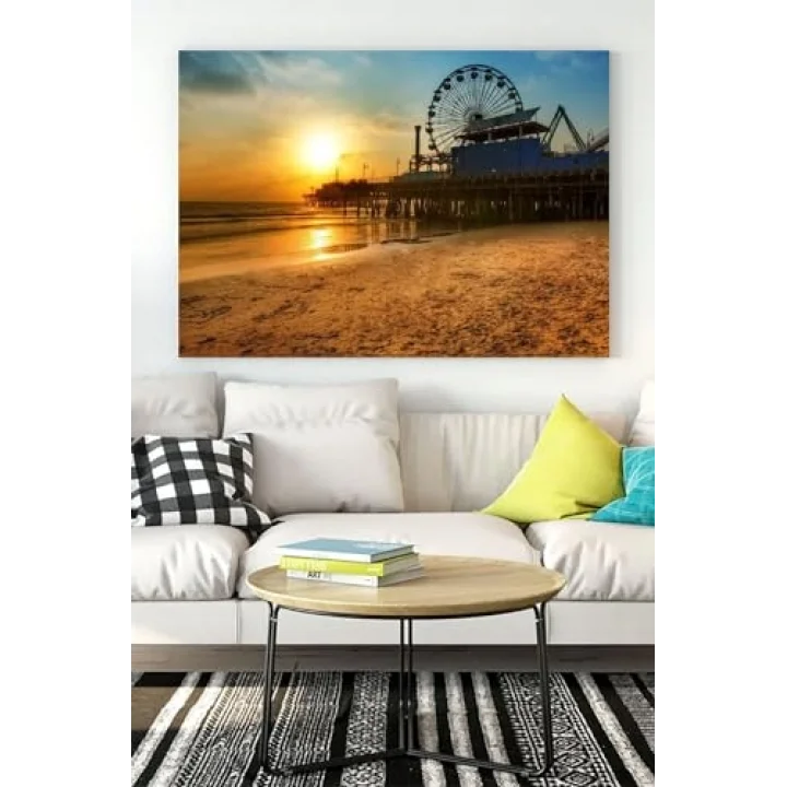(pster17048) Yaz Manzara Kanvas Tablo 40 x 60