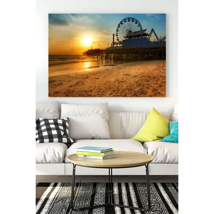 (pster17048) Yaz Manzara Kanvas Tablo 40 x 60
