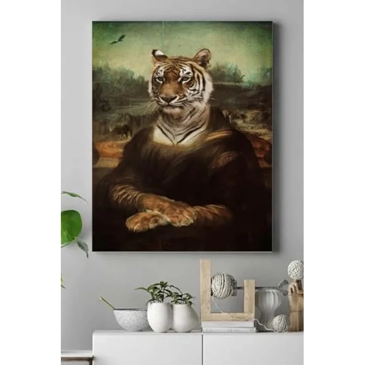 (pster17142) Kaplan Sanatsal Kanvas Tablo 50 x 70