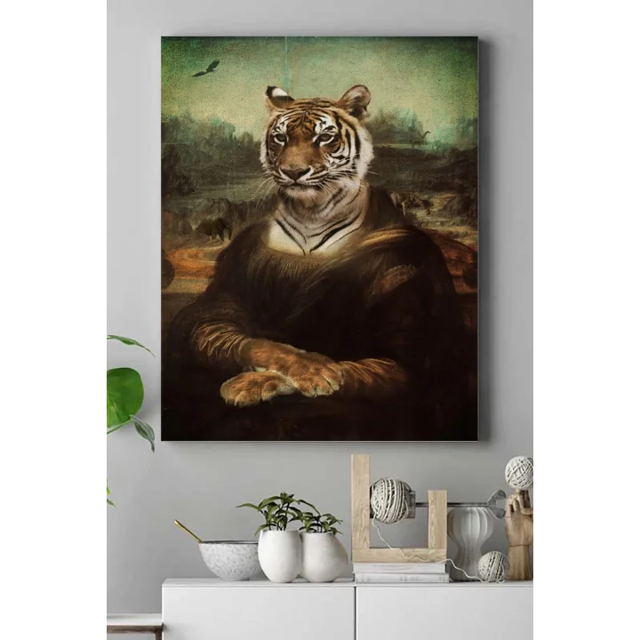 (pster17142) Kaplan Sanatsal Kanvas Tablo 50 x 70
