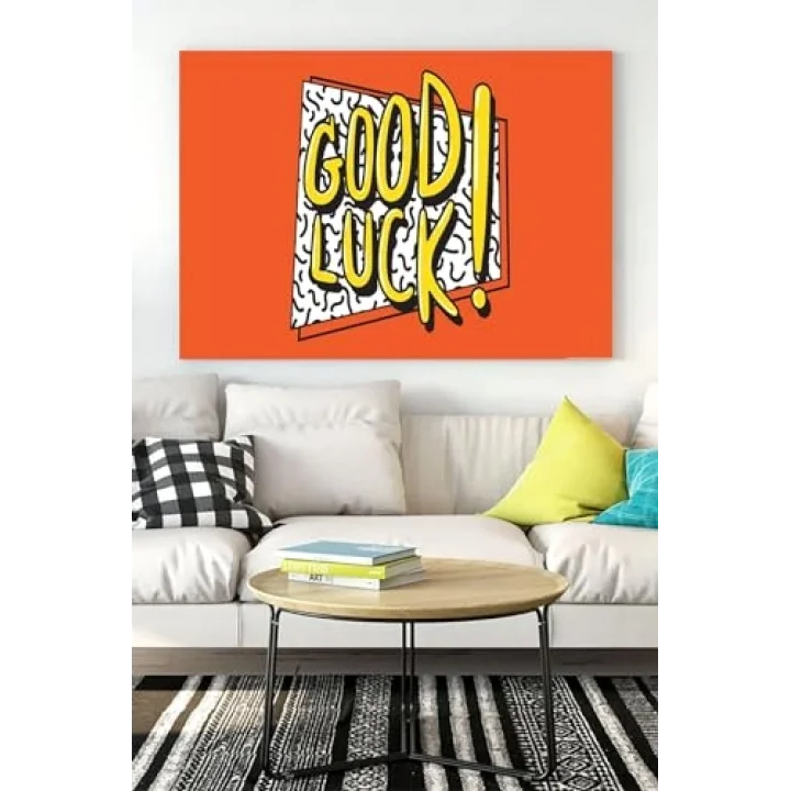 (pster17323) Şans Good Luck Girişimcilik Kanvas Tablo 40 x 60
