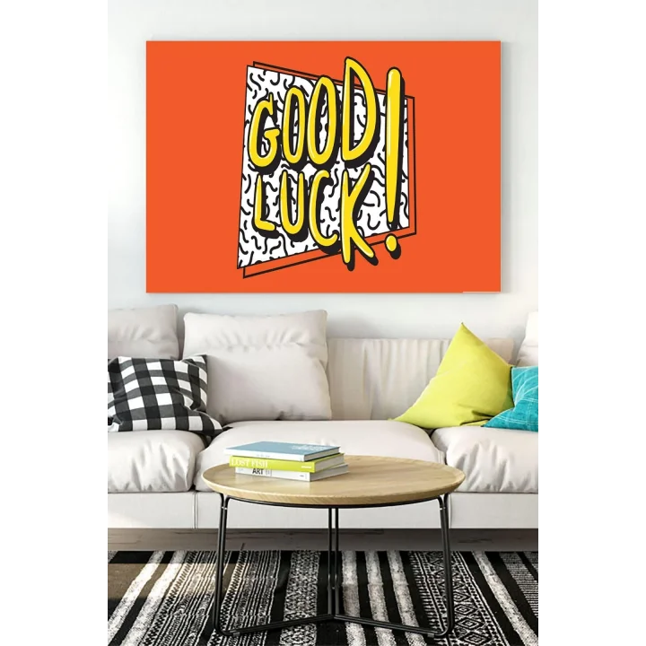 (pster17323) Şans Good Luck Girişimcilik Kanvas Tablo 40 x 60