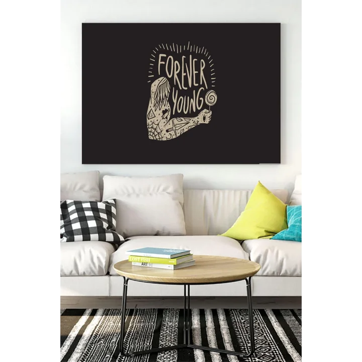(pster17376) Sonsuza Kadar Genç Girişimcilik Kanvas Tablo 30 x 40