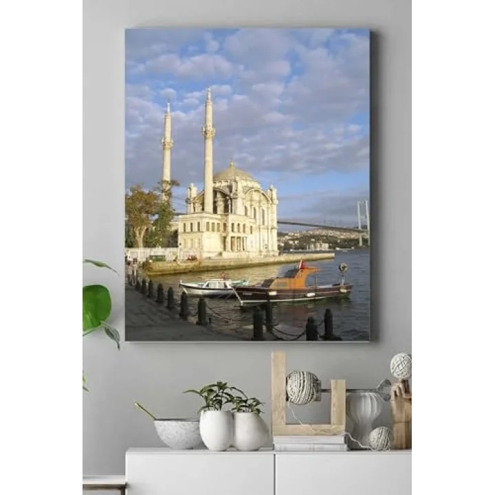 (pster17565) Ortaköy Camii Kanvas Tablo 40 x 60