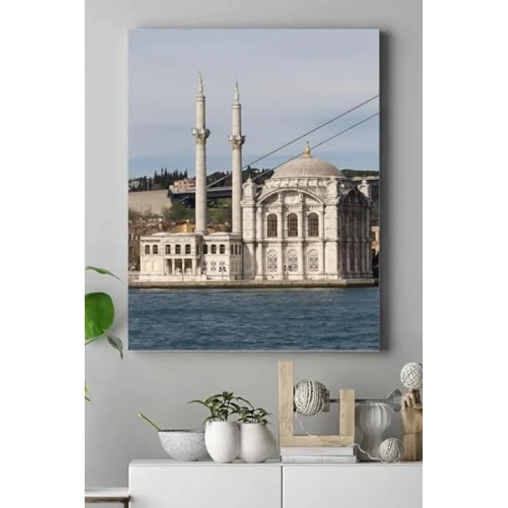 (pster17573) Ortaköy Camii Kanvas Tablo 2 21 x 30