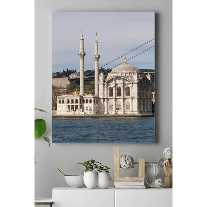 (pster17573) Ortaköy Camii Kanvas Tablo 2 21 x 30