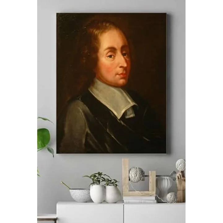 (pster17607) Pascal Bilimsel Kanvas Tablo 30 x 40