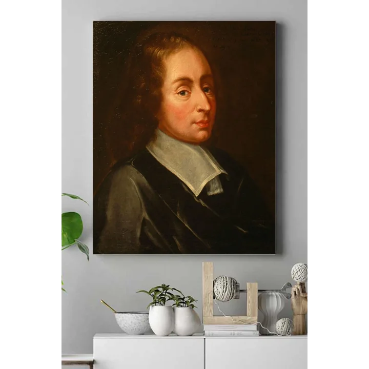(pster17607) Pascal Bilimsel Kanvas Tablo 30 x 40