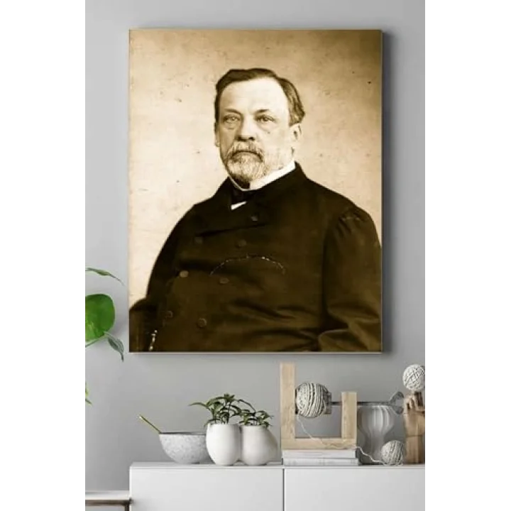 (pster17617) Louis Pasteur Bilimsel Kanvas Tablo 2 40 x 60