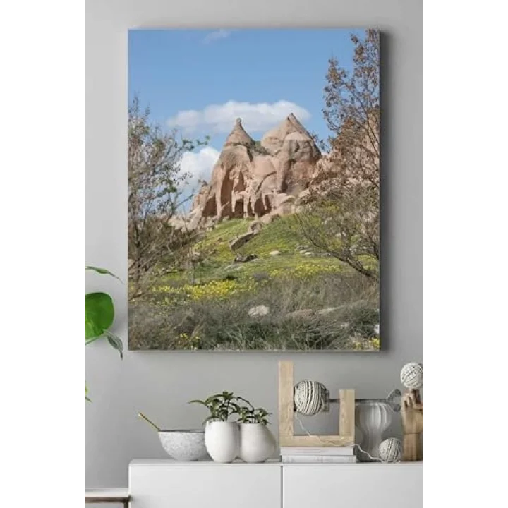 (pster17626) Peribacaları Manzara Kanvas Tablo 30 x 40