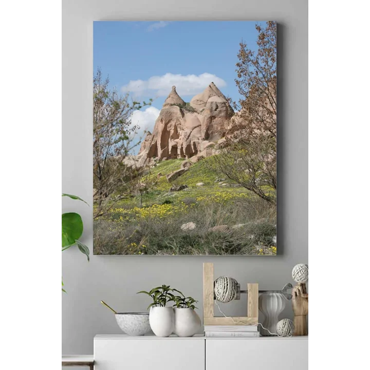 (pster17626) Peribacaları Manzara Kanvas Tablo 30 x 40
