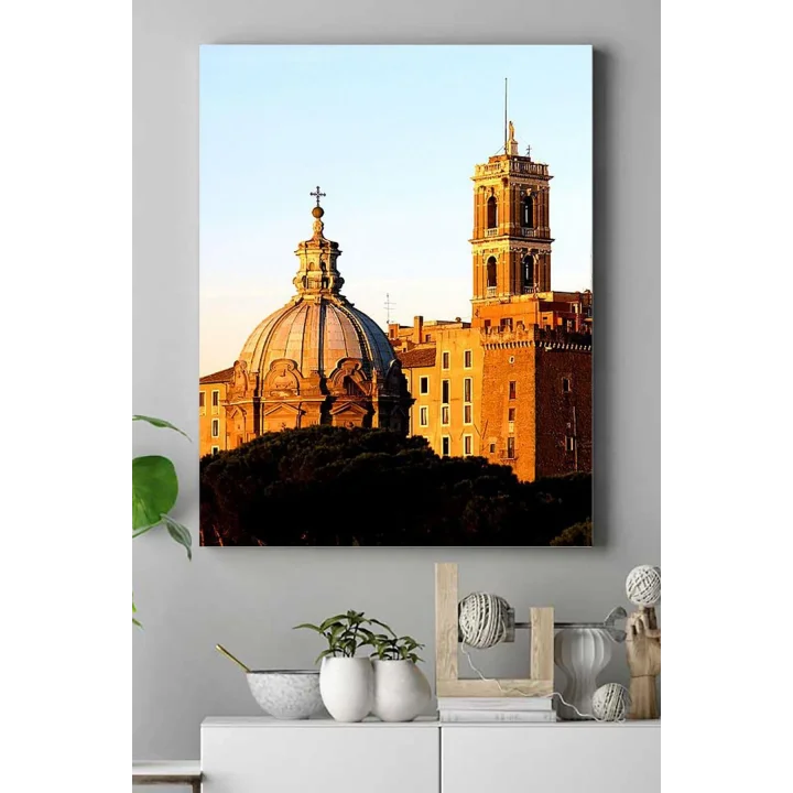 (pster17725) Roma Manzara Kanvas Tablo 40 x 60