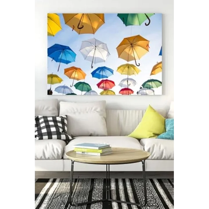 (pster17809) Şemsiye Sanatsal Kanvas Tablo 40 x 60