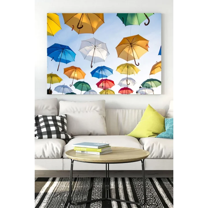 (pster17809) Şemsiye Sanatsal Kanvas Tablo 40 x 60
