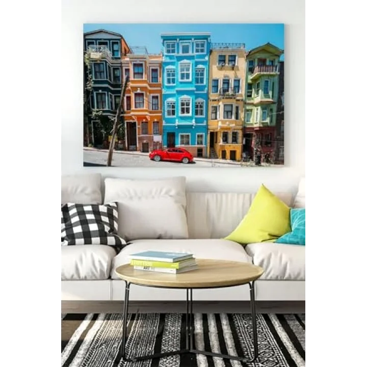 (pster18247) Balat Manzara Kanvas Tablo 50 x 70