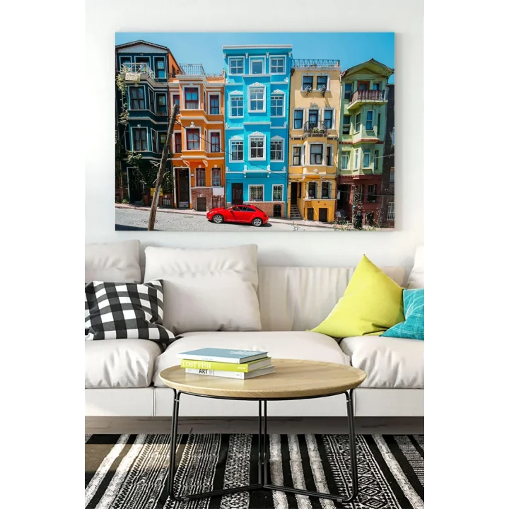 (pster18247) Balat Manzara Kanvas Tablo 50 x 70
