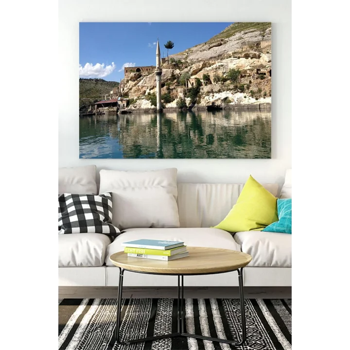 (pster18264) Halfeti Manzara Kanvas Tablo 40 x 60