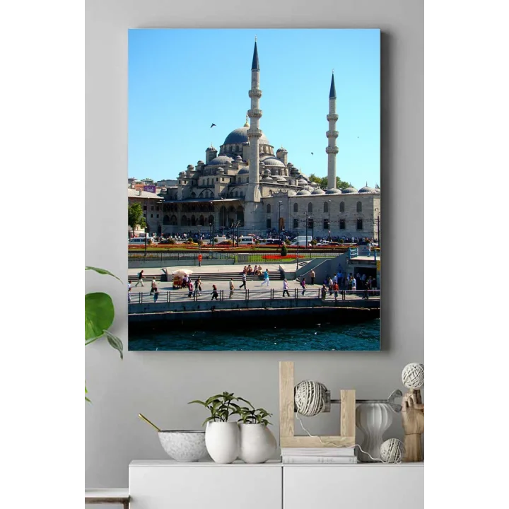 (pster18522) Yeni Camii Kanvas Tablo 21 x 30