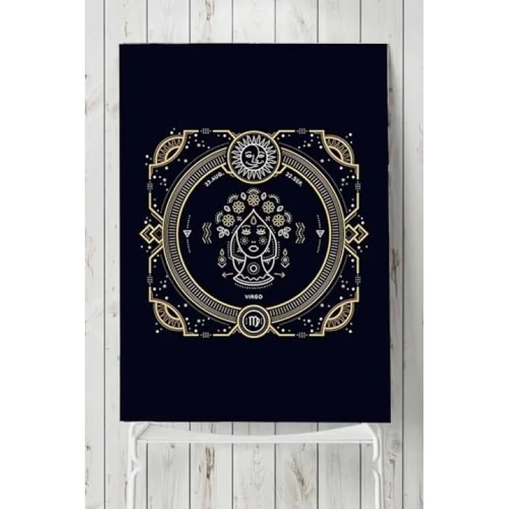 (pster19720) Başak Burcu Tasarım Poster 2 90 x 130