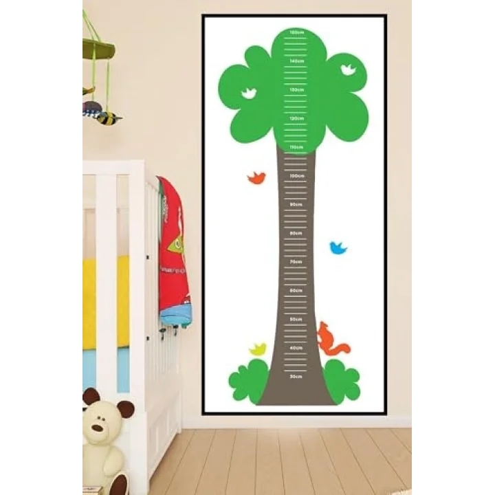 (pster21302) Ağaç Çocuk Boy Ölçer Poster