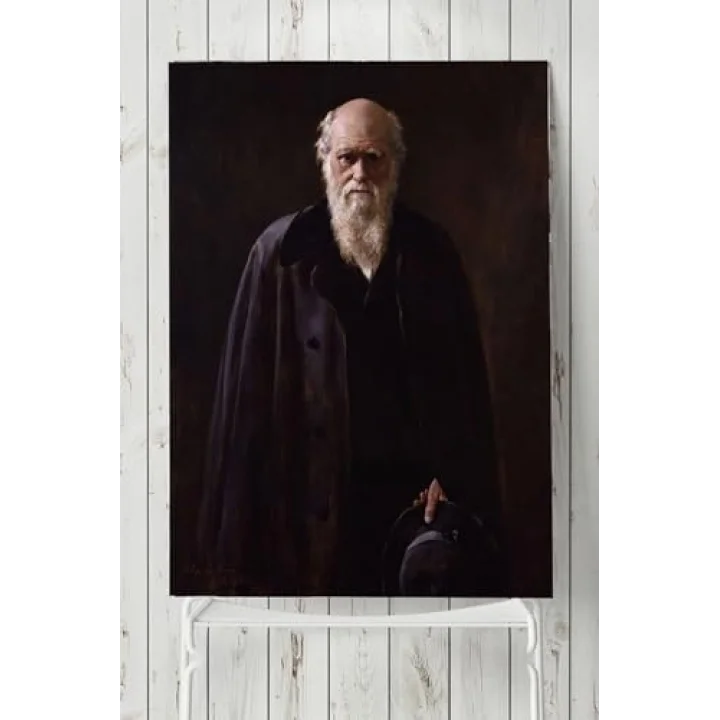 (pster3583) Darwin Bilimsel Poster 80x115cm