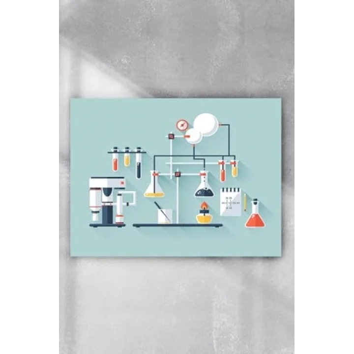 (pster3781) Deney Bilimsel Poster 70x100 cm