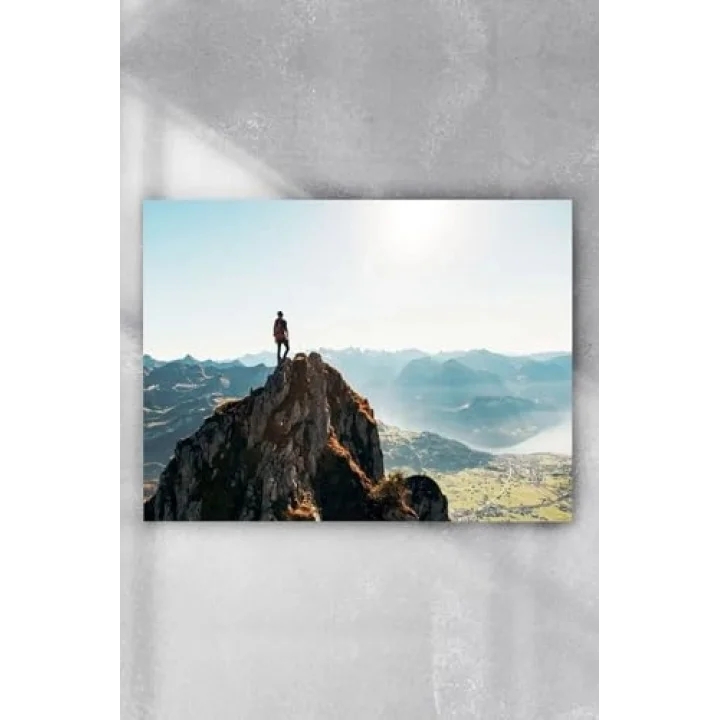 (pster4060) Dağ Doğa Manzara Poster 5 (90x130cm)
