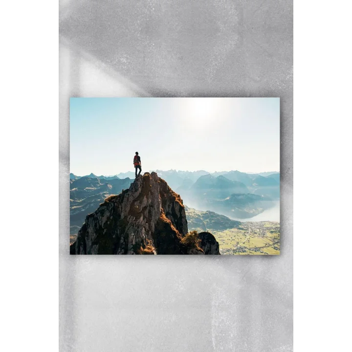 (pster4060) Dağ Doğa Manzara Poster 5 (90x130cm)