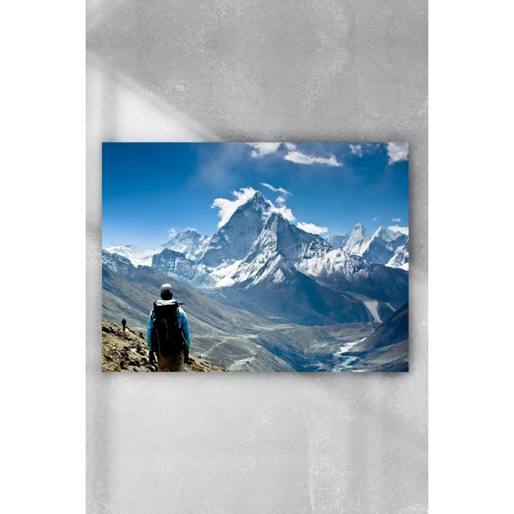 (pster4079) Dağ Doğa Manzara Poster 7 (70x100cm)