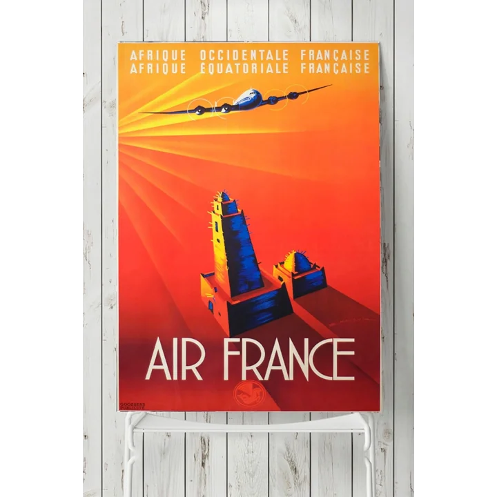 (pster4568) Fransa Vintage Poster