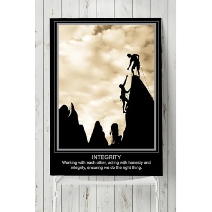 (pster4974) Integrity Motivasyon Posteri