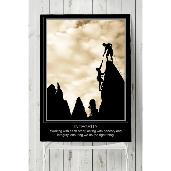(pster4974) Integrity Motivasyon Posteri