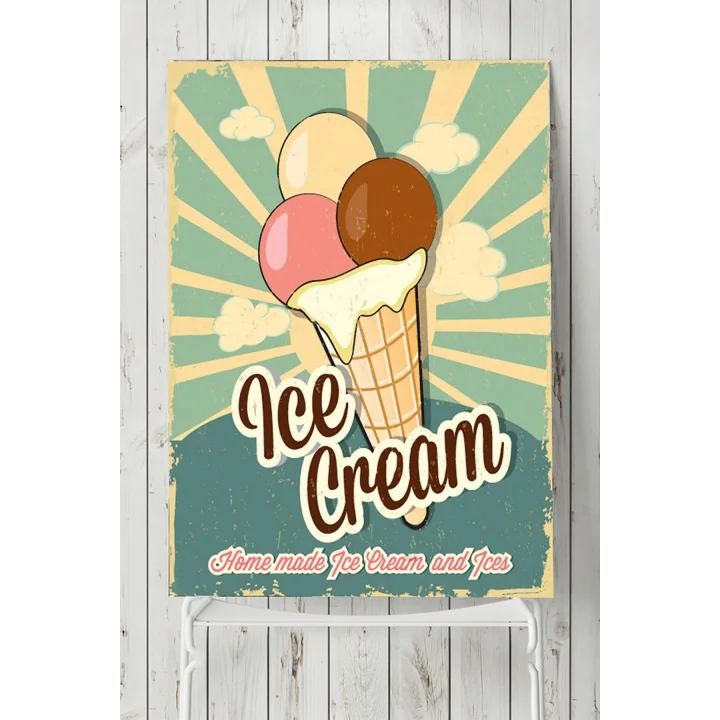 (pster4977) Ice Cream Vintage Poster (40x60cm)