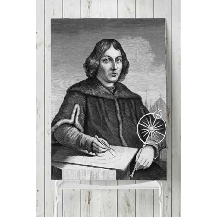 (pster5769) Nikolas Kopernik Bilimsel Poster 2 80x115cm