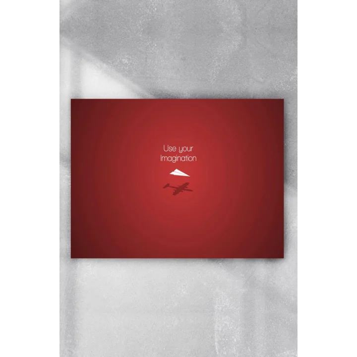 (pster7032) Halay Gücü - Use Your Imagination Girişimcilik Poster (60x90cm)