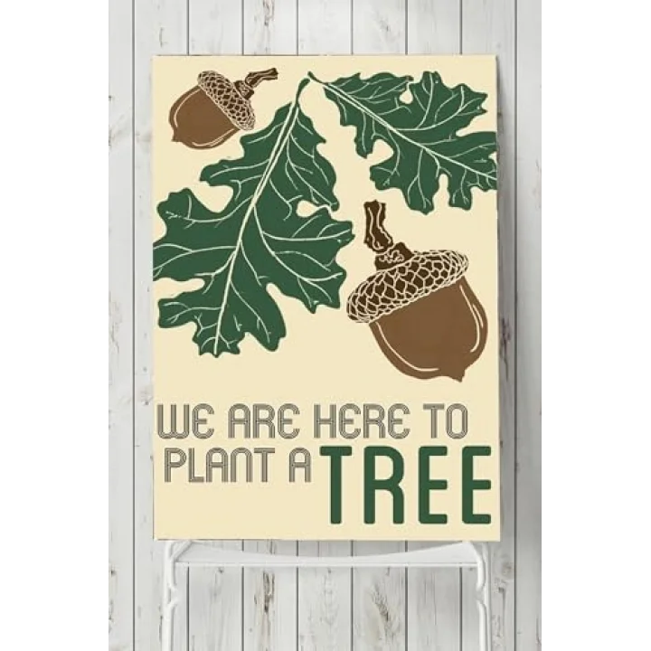 (pster7731) Plant A Tree Bitki Çiçek Ağaç Posteri (50x70cm)