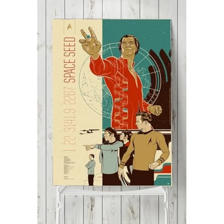 (pster8467) Space Speed Art Sanatsal Poster (40x60cm)