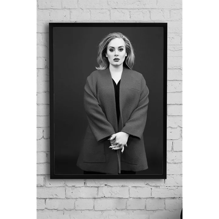 (pster9725) Adele Çerçeveli Tablo 2 (40x50cm)