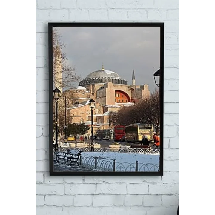 (pster9962) Ayasofya Çerçeveli Tablo (30 X 40cm)