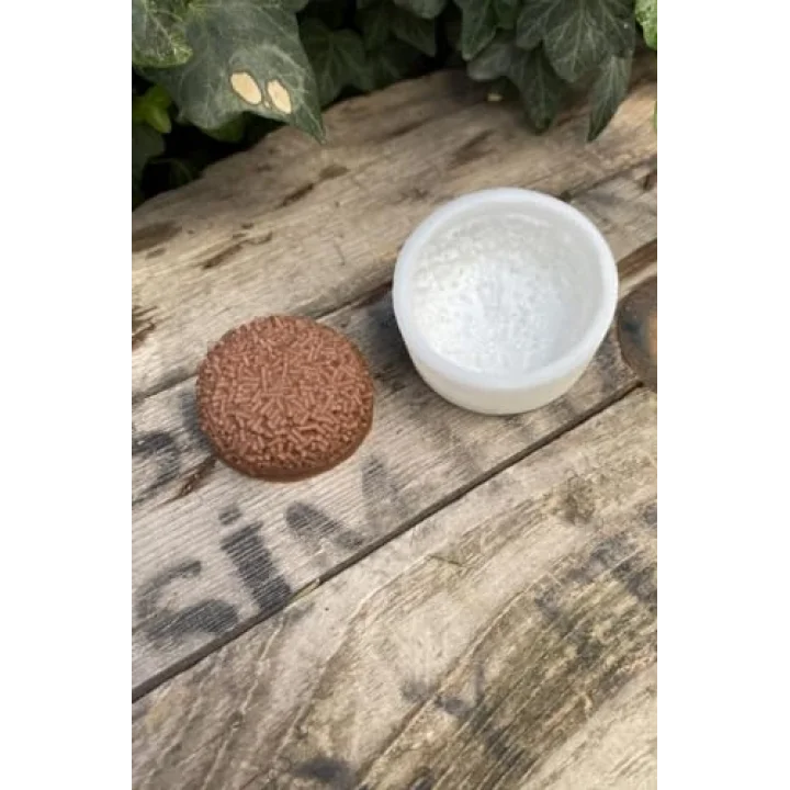 Puffy Tekli Mum Kalıbı (Silikon)