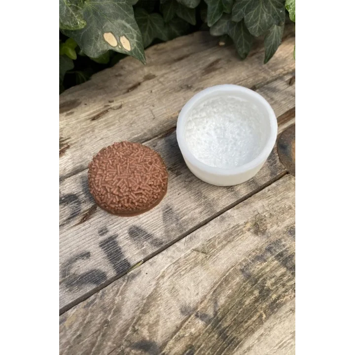 Puffy Tekli Mum Kalıbı (Silikon)