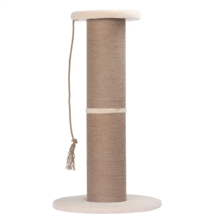 PUGALO Dev 20cm Çapında Borulu Tırmalama (Krem)