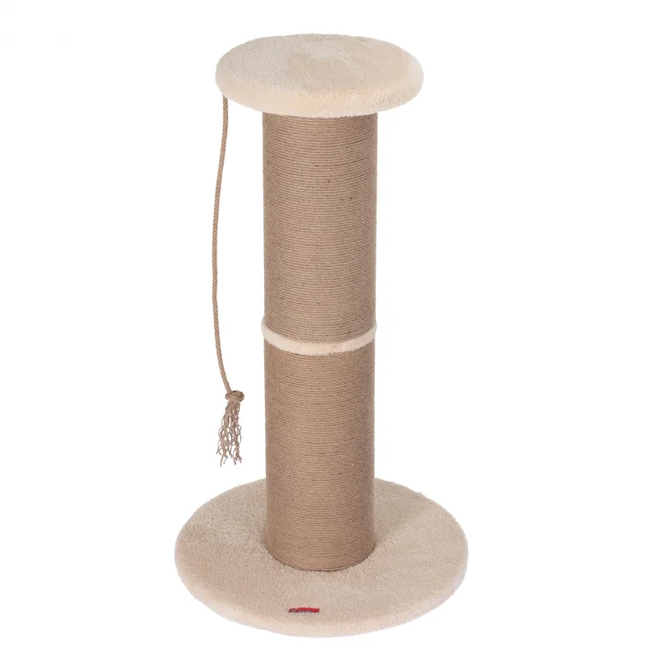PUGALO Dev 20cm Çapında Borulu Tırmalama (Krem)