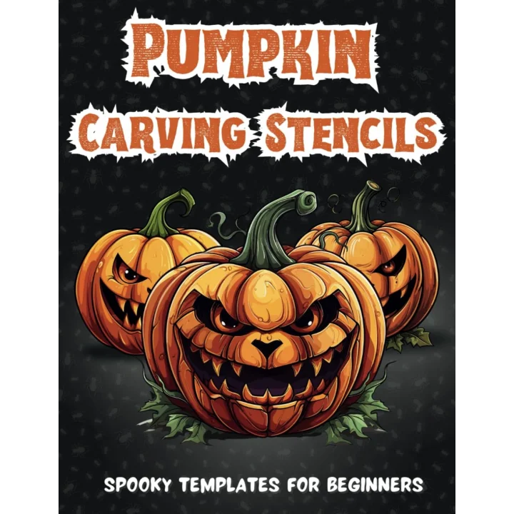Pumpkin Carving Stencils For Beginners: Spooky Patterns For Halloween Lovers | Decorations and Crafts